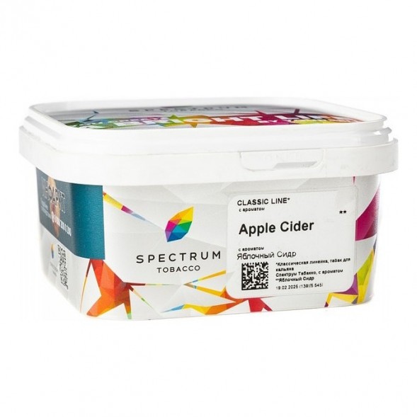 Табак Spectrum - Apple Cider (Яблочный Сидр, 200 грамм) купить в Ижевске