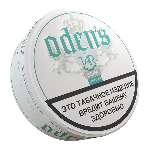 Табак жевательный ODENS - TAR Double Mint Slim (10 грамм, Россия) купить в Ижевске