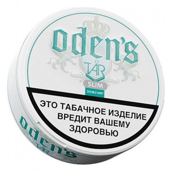 Табак жевательный ODENS - TAR Double Mint Slim (10 грамм, Россия) купить в Ижевске
