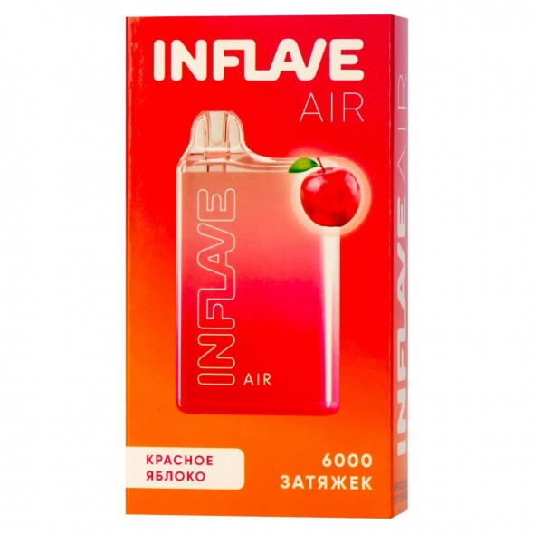 INFLAVE AIR - Красное Яблоко (6000 затяжек) купить в Ижевске