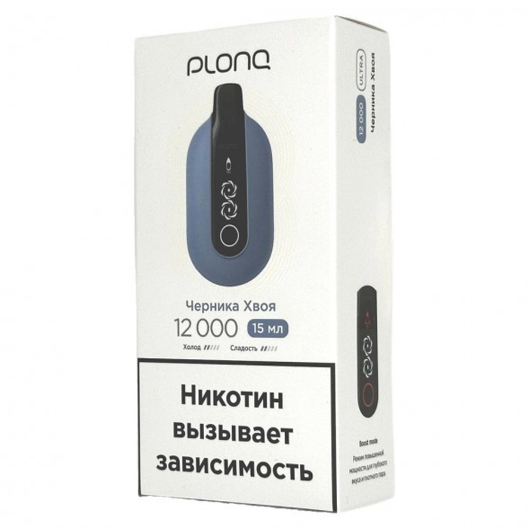 PLONQ ULTRA - Черника Хвоя (12000 затяжек) купить в Ижевске