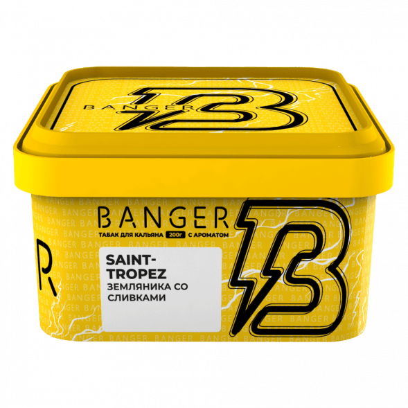 Табак Banger - Saint-Tropez (Земляника со Сливками, 200 грамм) купить в Ижевске