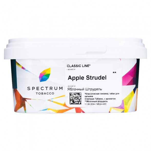 Табак Spectrum - Apple Strudel (Яблочный Штрудель, 200 грамм) купить в Ижевске
