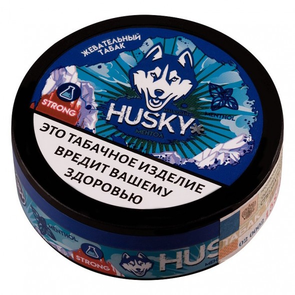 Табак жевательный HUSKY - Strong Menthol (Ментол) купить в Ижевске