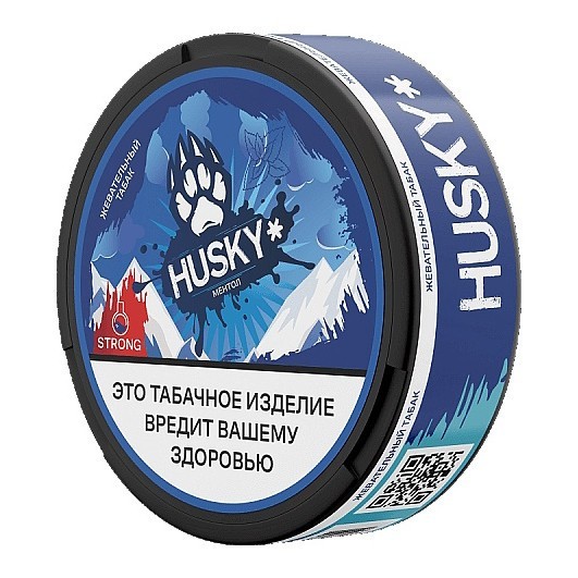 Табак жевательный HUSKY - Strong Menthol (Ментол) купить в Ижевске