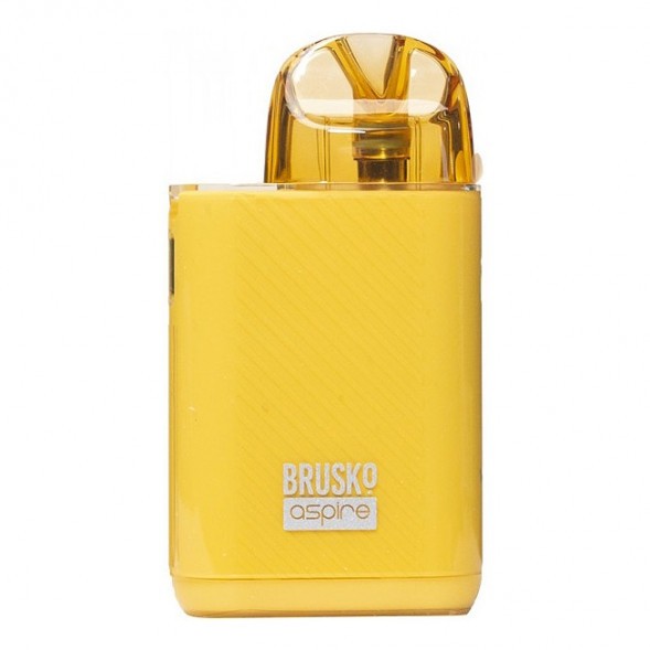 Электронная сигарета Brusko - Minican Plus Gloss Edition (850 mAh, Жёлтый) купить в Ижевске