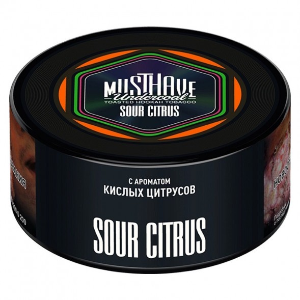 Табак Must Have - Sour Citrus (Кислый Цитрус, 125 грамм) купить в Ижевске