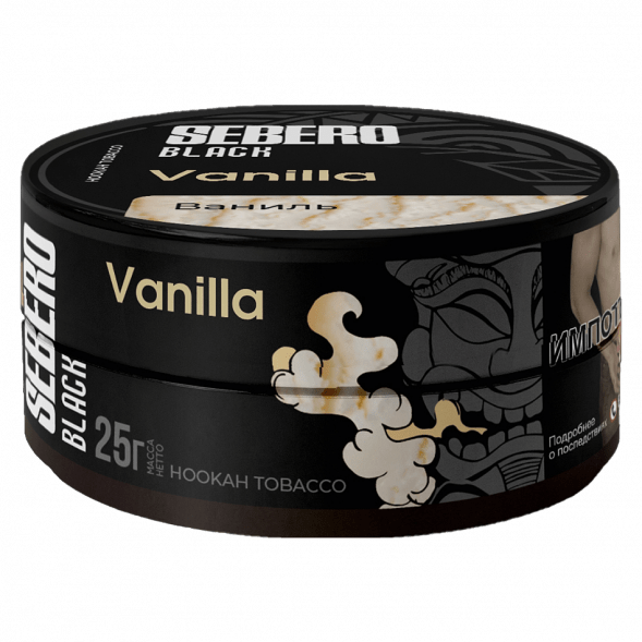 Табак Sebero Black - Vanilla (Ваниль, 25 грамм) купить в Ижевске