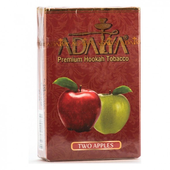 Табак Adalya - Two Apples (Двойное Яблоко, 50 грамм, Акциз) купить в Ижевске