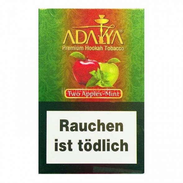 Табак Adalya - Two Apples (Двойное Яблоко, 50 грамм, Акциз) купить в Ижевске