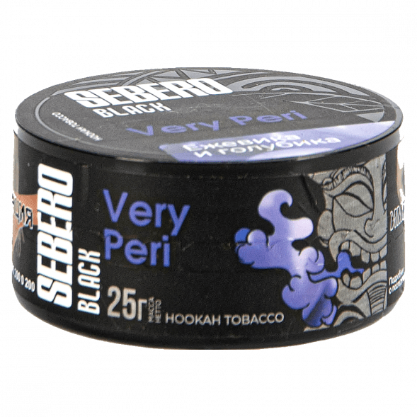 Табак Sebero Black - Very Peri (Ежевика и Голубика, 25 грамм) купить в Ижевске