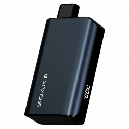 SOAK DARK BLUE - Вишня Персик Лимон (Cherry Peach Lemon, 9000 затяжек)