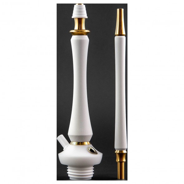 Кальян UNION - Sleek PVD White (Белый, Без Колбы) купить в Ижевске