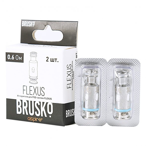 Испарители для Brusko Flexus (AF Mesh Coil, 0.6 Ом, 2 шт.) купить в Ижевске