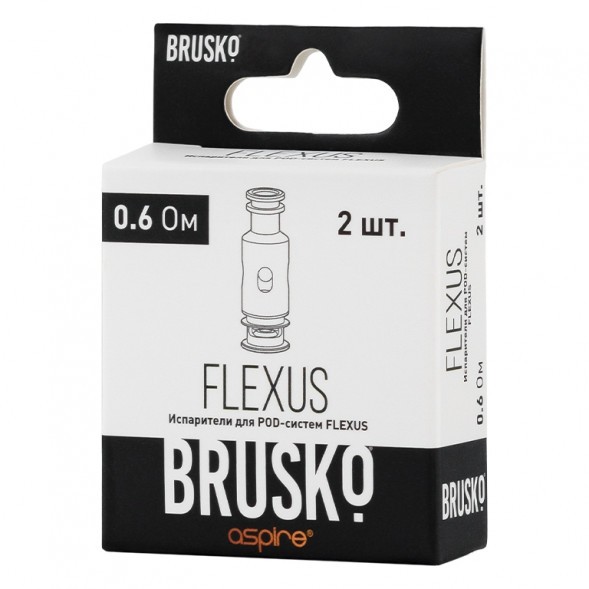 Испарители для Brusko Flexus (AF Mesh Coil, 0.6 Ом, 2 шт.) купить в Ижевске