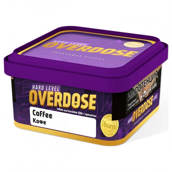 Табак Overdose - Coffee (Кофе, 200 грамм) купить в Ижевске
