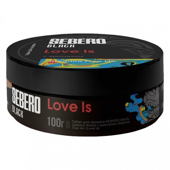 Табак Sebero Black - Love Is (Жвачка Лов Ис, 100 грамм) купить в Ижевске