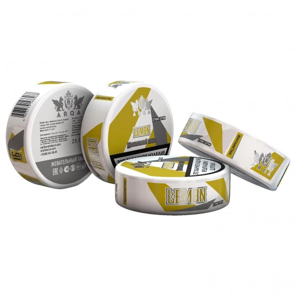 Табак жевательный ARQ Tobacco - Лимон (Lemon, 10 грамм) купить в Ижевске