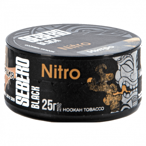 Табак Sebero Black - Nitro (Нитро, 25 грамм) купить в Ижевске