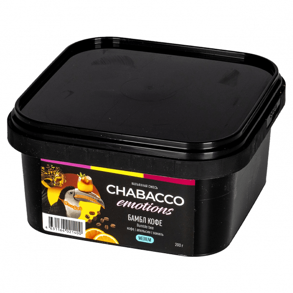 Смесь Chabacco Emotions MEDIUM - Bumble Bee (Бамбл Кофе, 200 грамм) купить в Ижевске