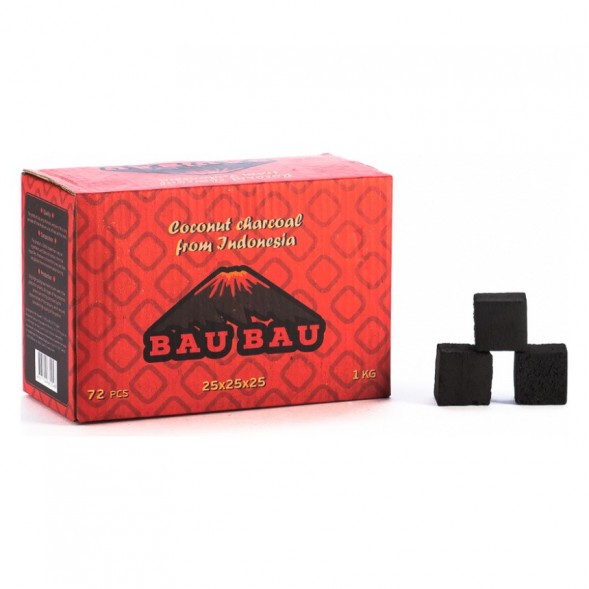 Уголь Bau Bau - Big Cubes (25 мм, 72 кубика, Красный) купить в Ижевске