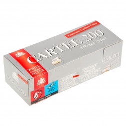 Гильзы сигаретные Cartel - White Carbon 84x20 мм (200 штук)