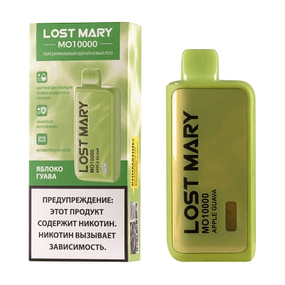 LOST MARY MO - Яблоко Гуава (Apple Guava, 10000 затяжек) купить в Ижевске