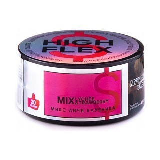 Табак High Flex - Mix Lychee Strawberry (Микс Личи Клубника, 20 грамм) купить в Ижевске