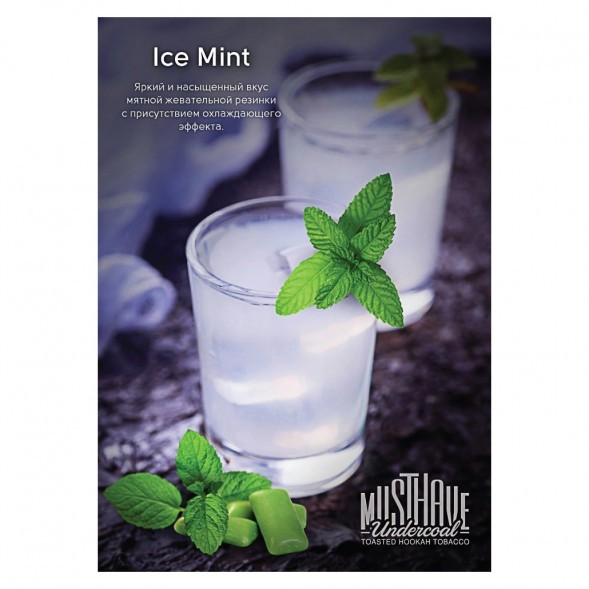 Табак Must Have - Ice Mint (Ледяная Мята, 125 грамм) купить в Ижевске