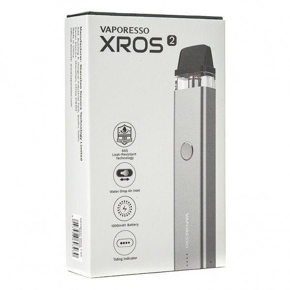 Электронная сигарета Vaporesso XROS 2 - Silver купить в Ижевске