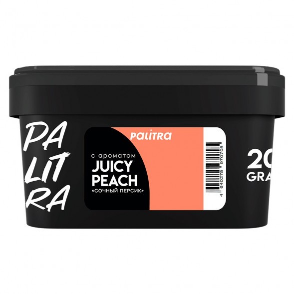 Табак Palitra - Juicy Peach (Сочный Персик, 200 грамм) купить в Ижевске