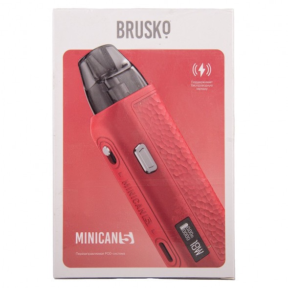 Электронная сигарета Brusko - Minican 5 (Красный) купить в Ижевске