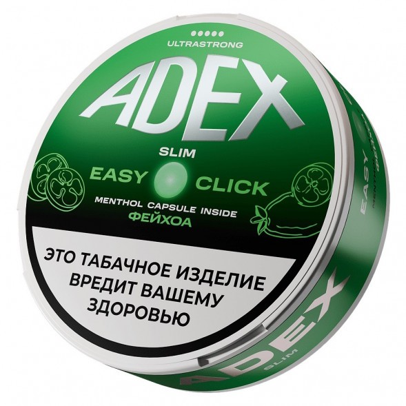 Табак жевательный ADEX ULTRA STRONG SLIM Easy Click - Feijoa Menthol (Фейхоа Ментол) купить в Ижевске