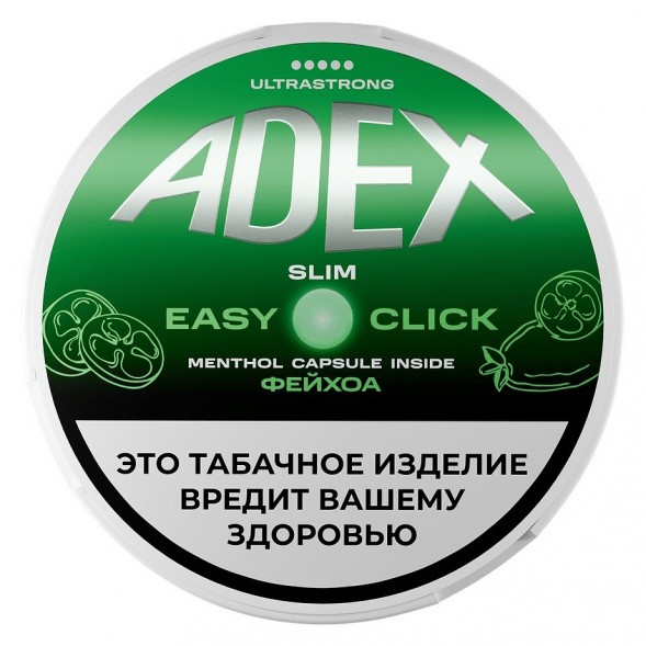 Табак жевательный ADEX ULTRA STRONG SLIM Easy Click - Feijoa Menthol (Фейхоа Ментол) купить в Ижевске