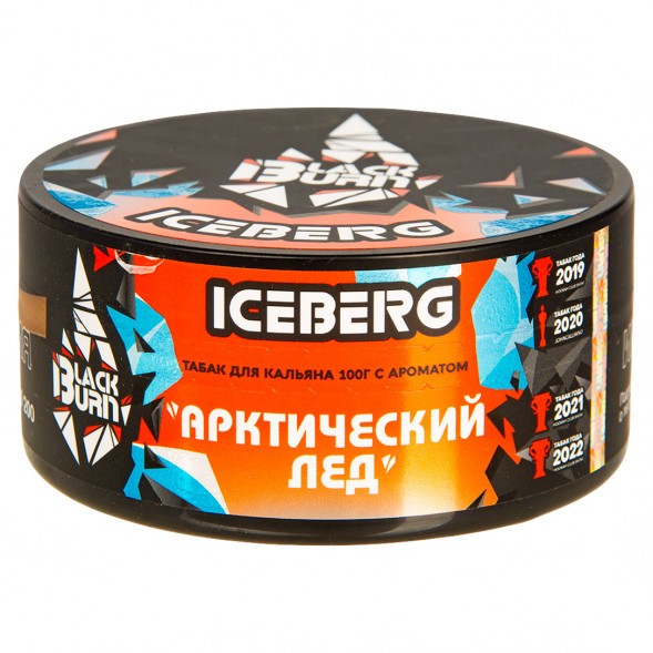 Табак BlackBurn - Iceberg (Арктический Лёд, 100 грамм) купить в Ижевске