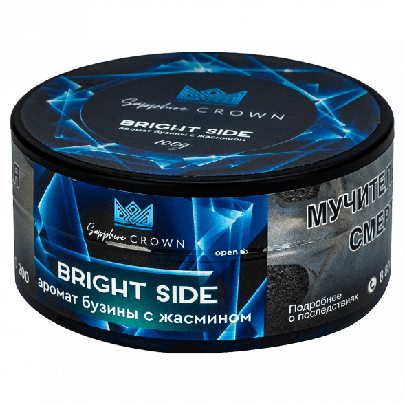 Табак Sapphire Crown - Bright Side (Бузина с Жасмином, 100 грамм) купить в Ижевске