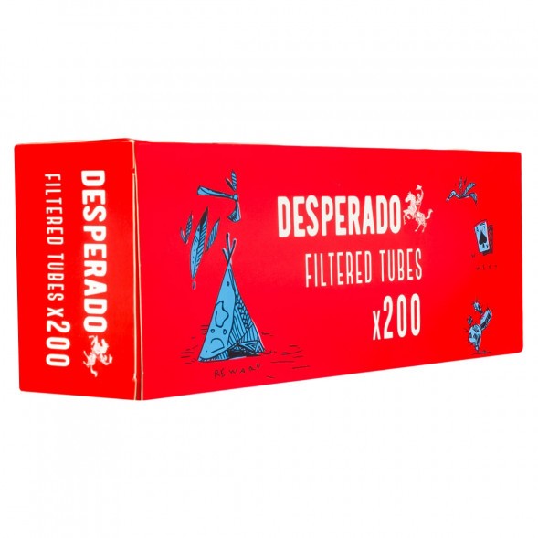 Гильзы сигаретные Desperado - 84x15 мм (200 штук) купить в Ижевске