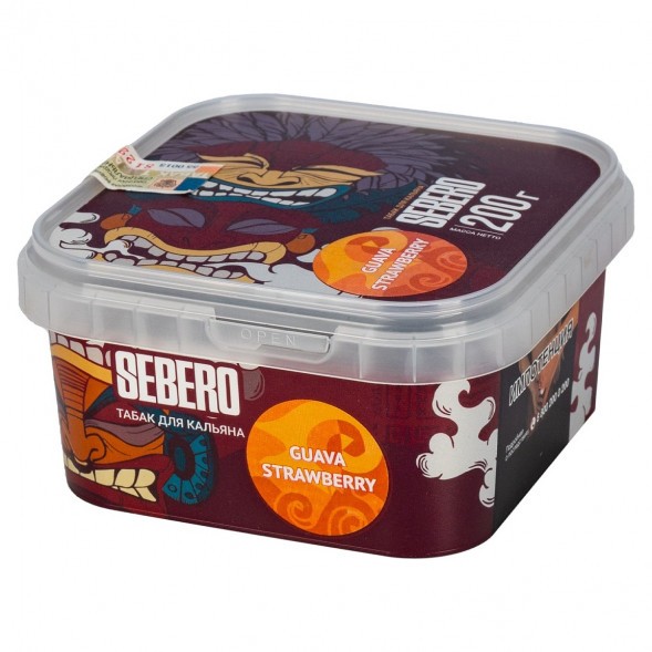 Табак Sebero - Guava Strawberry (Гуава и Клубника, 200 грамм) купить в Ижевске