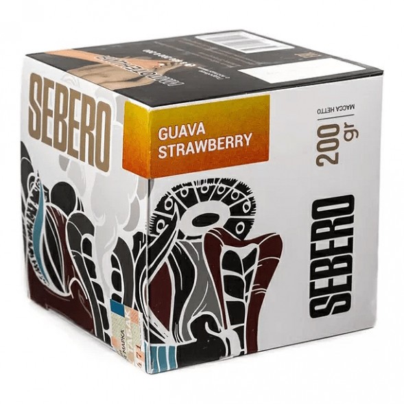 Табак Sebero - Guava Strawberry (Гуава и Клубника, 200 грамм) купить в Ижевске