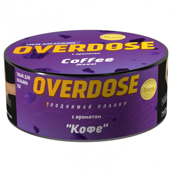 Табак Overdose - Coffee (Кофе, 25 грамм) купить в Ижевске