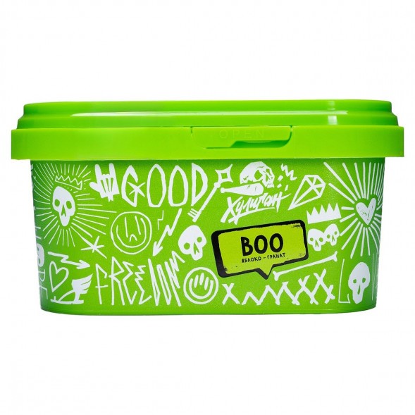 Табак Хулиган - BOO (Яблоко и Гранат, 200 грамм) купить в Ижевске