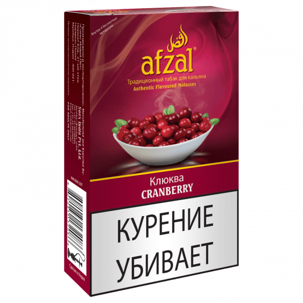 Табак Afzal - Cranberry (Клюква, 40 грамм) купить в Ижевске