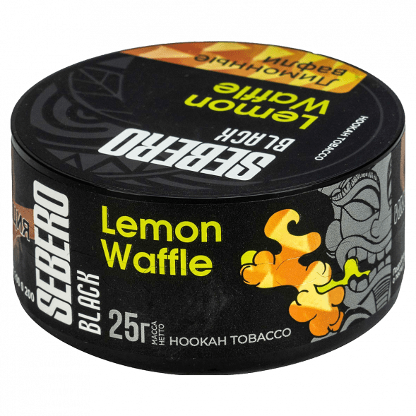 Табак Sebero Black - Lemon Waffle (Лимонные Вафли, 25 грамм) купить в Ижевске