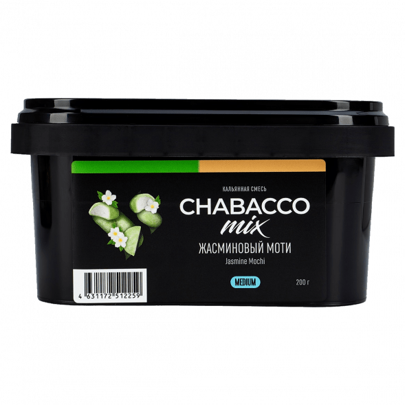 Смесь Chabacco MIX MEDIUM - Jasmine Mochi (Жасминовый Моти, 200 грамм) купить в Ижевске