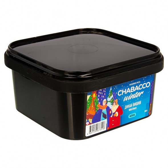 Смесь Chabacco MEDIUM - Wild Cherry (Дикая Вишня, 200 грамм) купить в Ижевске