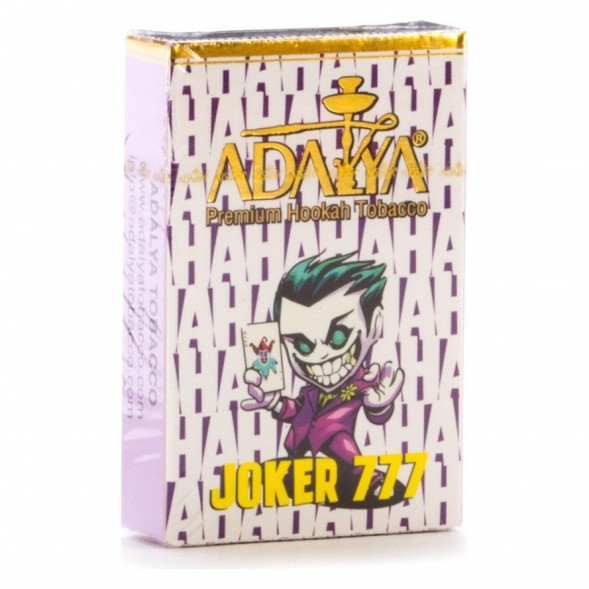 Табак Adalya - Joker 777 (Джокер, 50 грамм, Акциз) купить в Ижевске