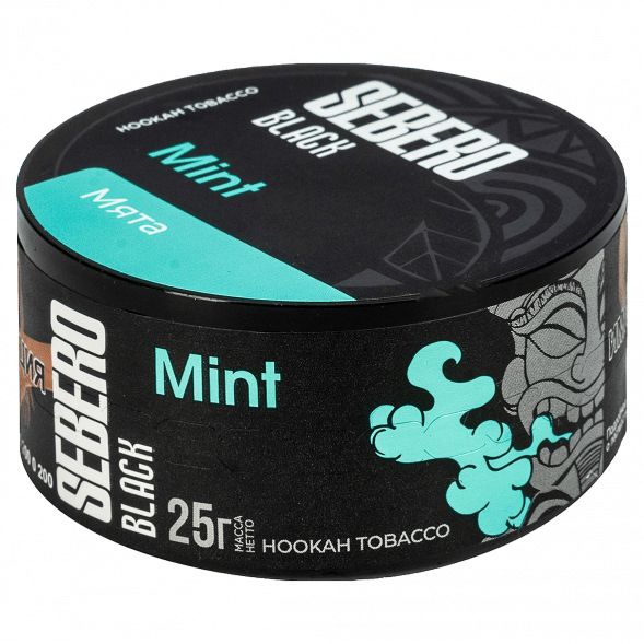 Табак Sebero Black - Mint (Мята, 25 грамм) купить в Ижевске