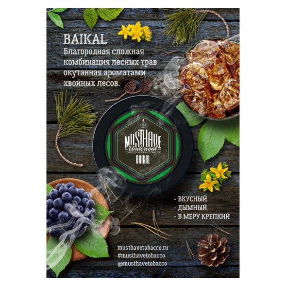 Табак Must Have - Baikal (Байкал, 25 грамм) купить в Ижевске