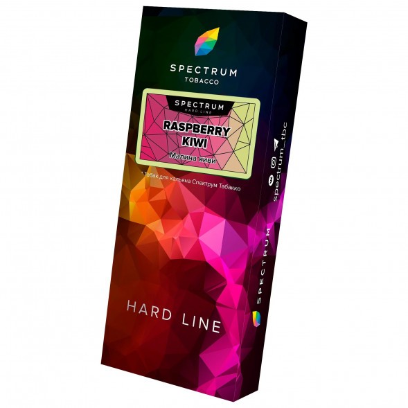 Табак Spectrum Hard - Raspberry Kiwi (Малина Киви, 100 грамм) купить в Ижевске