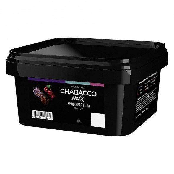 Смесь Chabacco MIX MEDIUM - Cherry Cola (Вишнёвая Кола, 200 грамм) купить в Ижевске